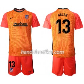 Atlético Madrid Jan Oblak 13 Torwart Kinder Trikotsatz 2020/21 M003  Kurzarm (+ Kurze Hosen)